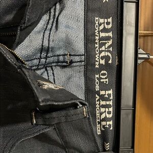 Ring of Fire Men's Dark Gray Jeans